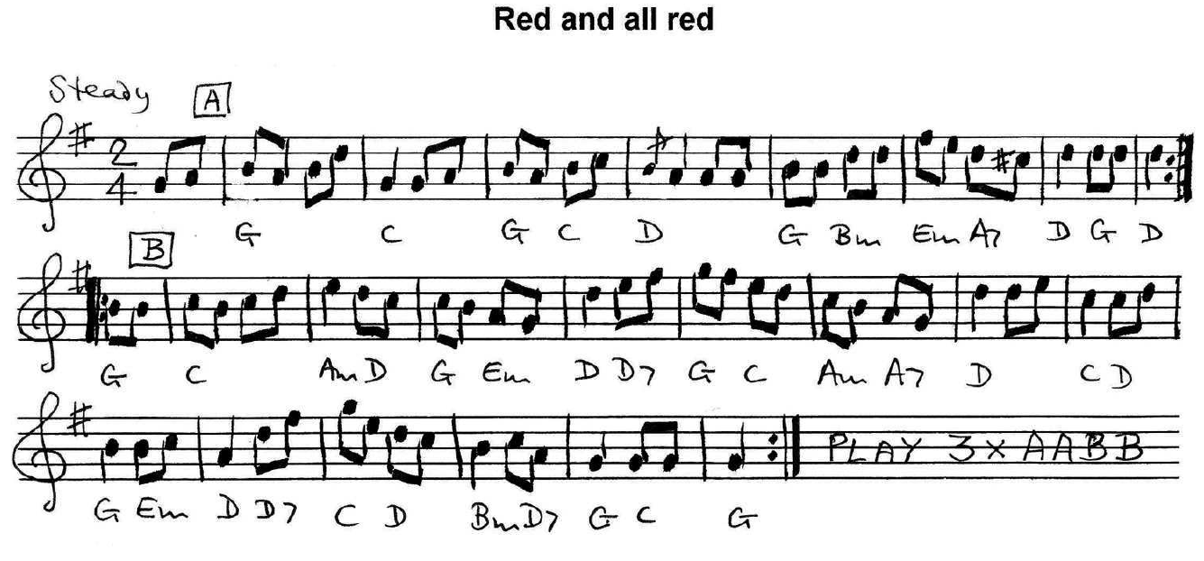 Red And All Red (music)
